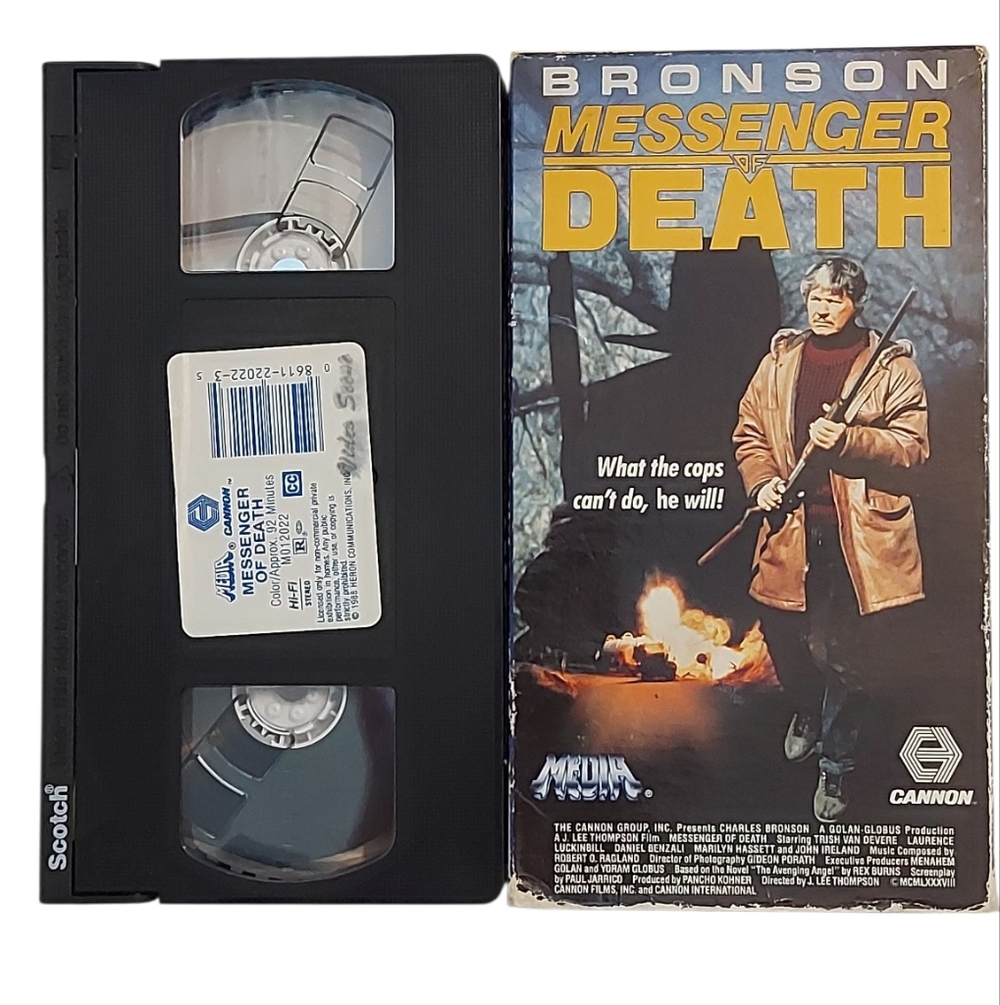 Messenger of Death VHS Tape